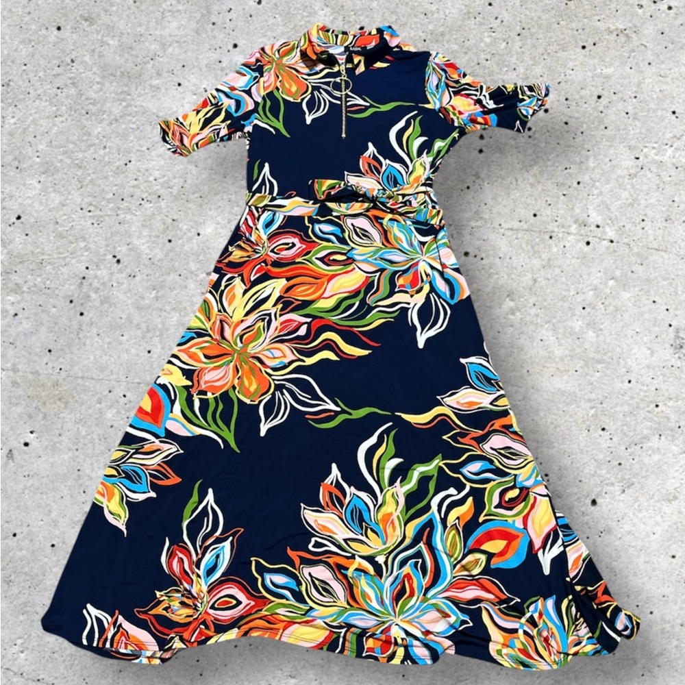 MSK Women's Floral Maxi Dress - Multicolor